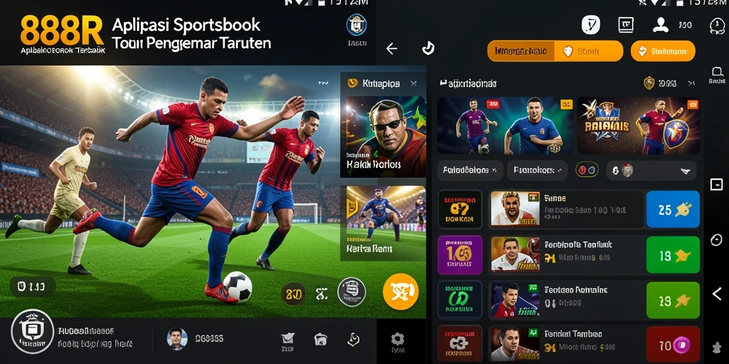 Gameplay menarik di aplikasi Sportsbook 888R terlihat jelas.