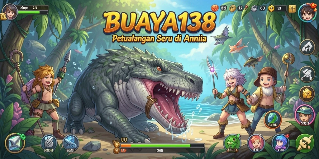 Gameplay menakjubkan dengan grafis yang memukau di BUAYA138.