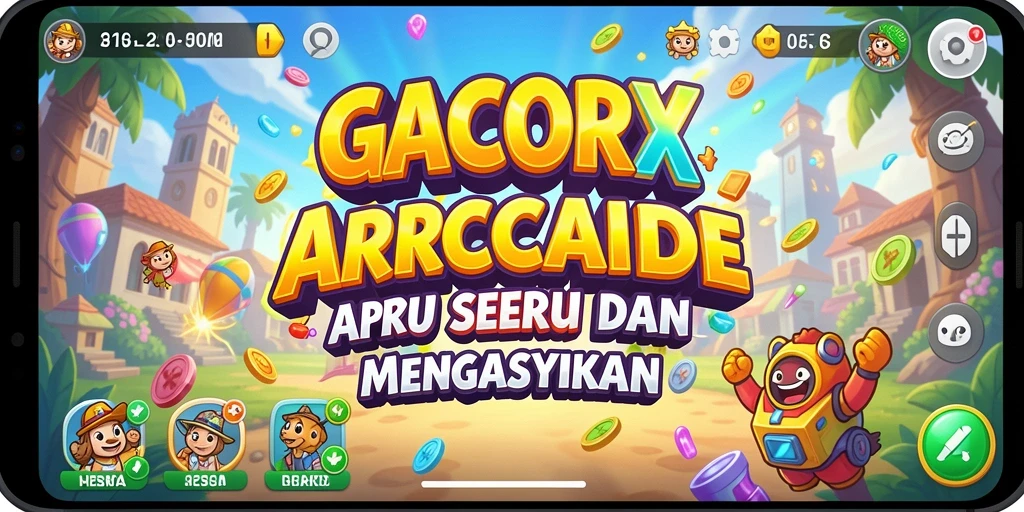 Tampilan gameplay seru GACORX yang menarik dan penuh tantangan.