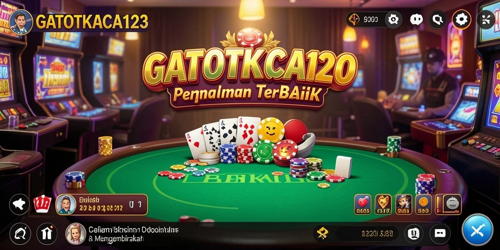 Screenshot utama GATOTKACA123 menampilkan gameplay Kasino yang seru dan interaktif.