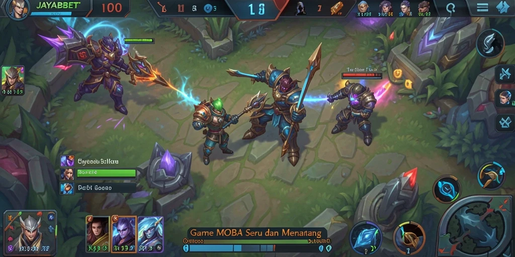 Screenshot gameplay JAYABET dengan aksi seru dan intens.