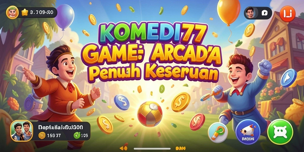 Gameplay seru KOMEDI77 dengan karakter lucu dan tantangan menarik.