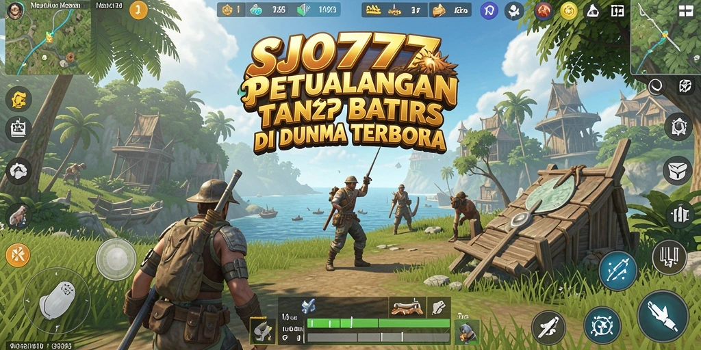 Tangkapan layar SJO777 menampilkan petualangan mendebarkan di dunia terbuka.