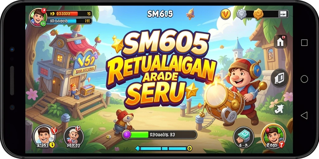Gameplay seru SM605 dengan grafis menawan yang menggugah semangat.