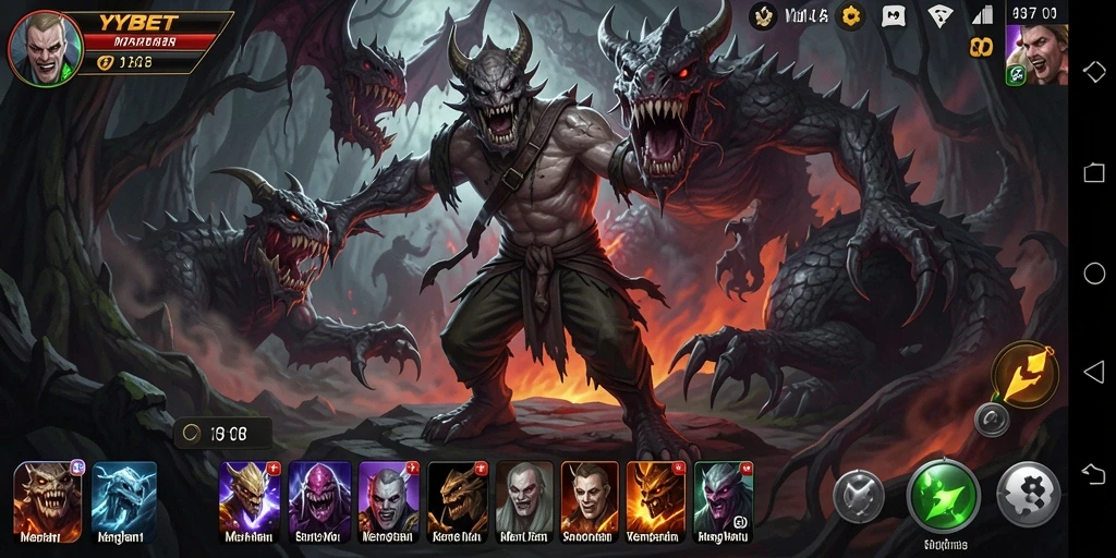Screenshot gameplay YYBET menampilkan suasana mencekam dan penuh aksi.